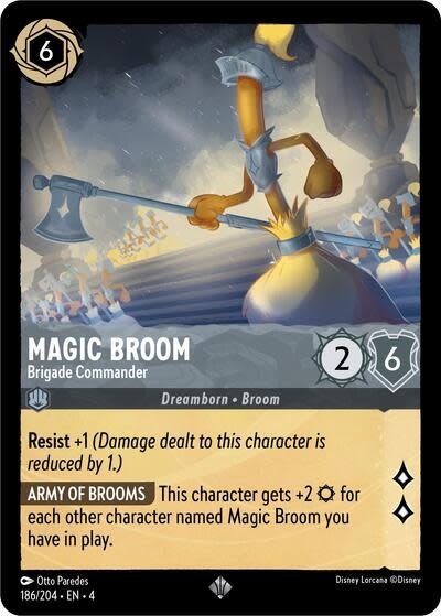 Magic Broom - Brigade Commander - 186/204 (Normal, Super Rare)