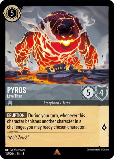 Pyros - Lava Titan - 187/204 (Normal, Rare)