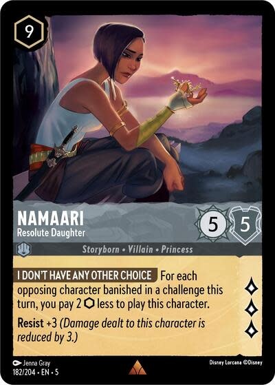 Namaari - Resolute Daughter - 182/204 (Normal, Rare)