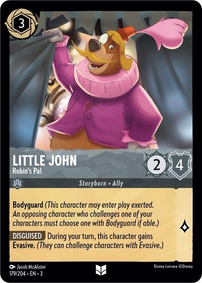 Little John - Robin's Pal - 179/204 (Cold Foil, Uncommon)