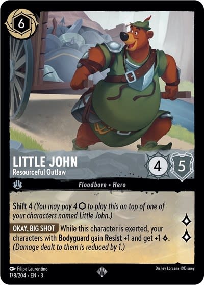 Little John - Resourceful Outlaw - 178/204 (Normal, Super Rare)