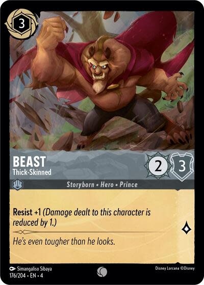Beast - Thick-Skinned - 176/204 (Cold Foil, Common)