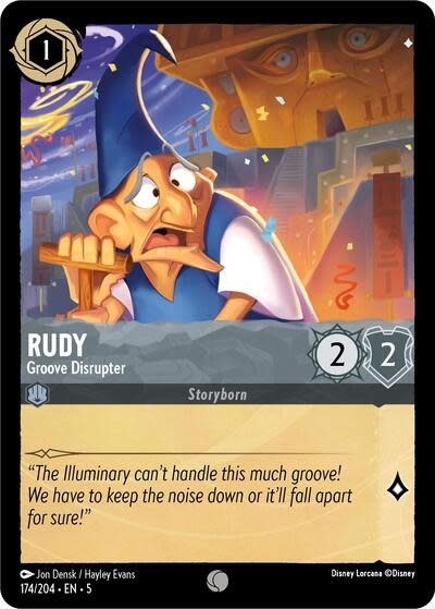 Rudy - Groove Disrupter - 174/204 (Normal, Common)