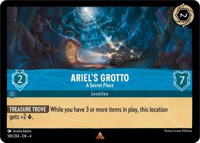 Ariel's Grotto - A Secret Place - 169/204 (Normal, Rare)