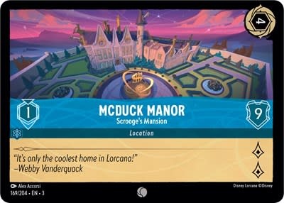 McDuck Manor - Scrooge's Mansion - 169/204 (Normal, Common)