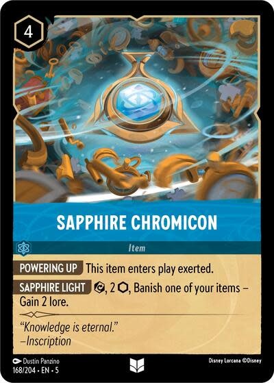 Sapphire Chromicon - 168/204 (Normal, Uncommon)