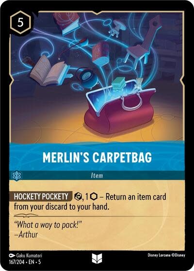 Merlin's Carpetbag - 167/204 (Normal, Uncommon)