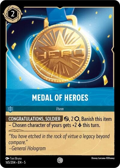 Medal of Heroes - 165/204 (Normal, Common)