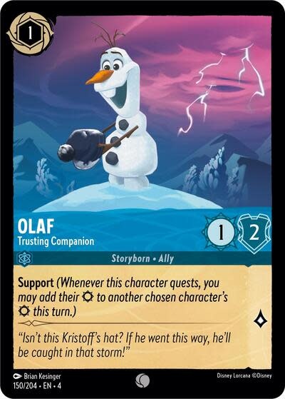 Olaf - Trusting Companion - 150/204 (Normal, Common)