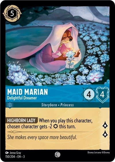 Maid Marian - Delightful Dreamer - 150/204 (Normal, Common)