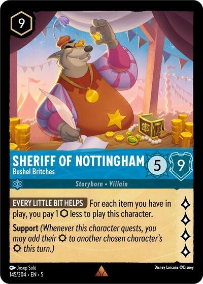 Sheriff of Nottingham - Bushel Britches - 145/204 (Normal, Rare)