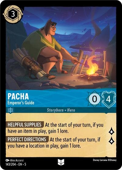 Pacha - Emperor's Guide - 143/204 (Normal, Uncommon)