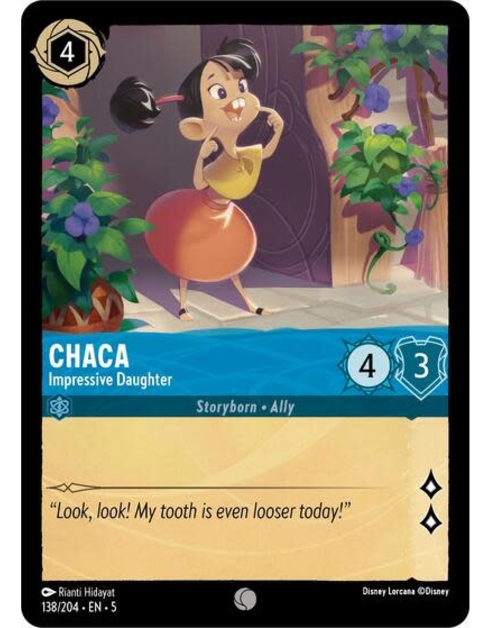 Chaca - Impressive Daughter - 138/204 (Normal, Common)