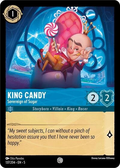 King Candy - Sovereign of Sugar - 137/204 (Normal, Common)