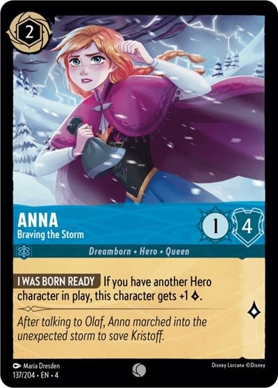 Anna - Braving the Storm - 137/204 (Normal, Common)