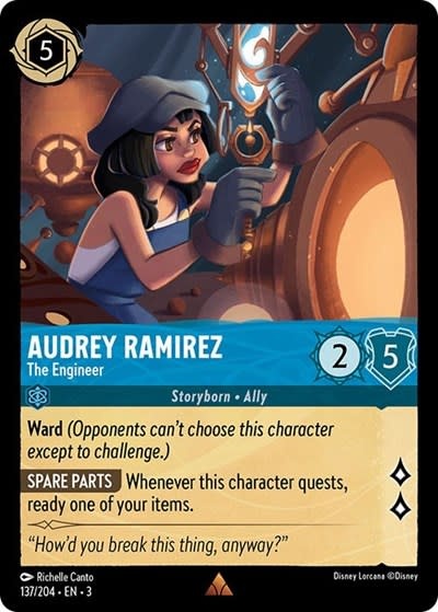 Audrey Ramirez - The Engineer - 137/204 (Normal, Rare)