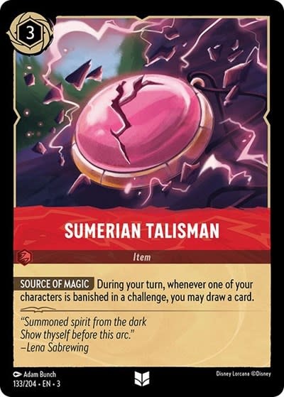 Sumerian Talisman - 133/204 (Normal, Uncommon)