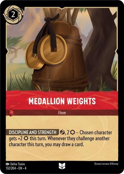 Medallion Weights - 132/204 (Normal, Uncommon)