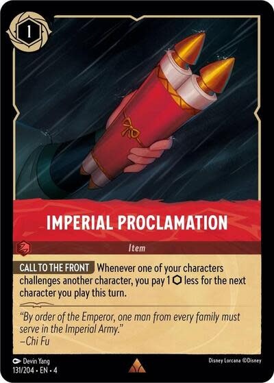 Imperial Proclamation - 131/204 (Normal, Rare)