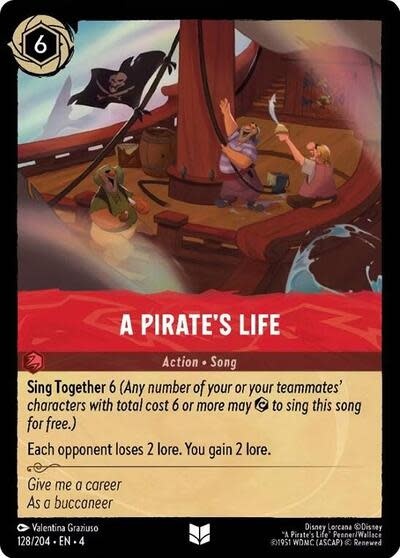 A Pirate's Life - 128/204 (Normal, Uncommon)