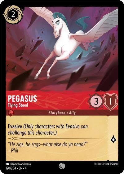 Pegasus - Flying Steed - 120/204 (Normal, Common)