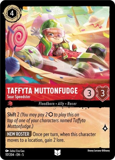 Taffyta Muttonfudge - Sour Speedster - 117/204 (Normal, Uncommon)
