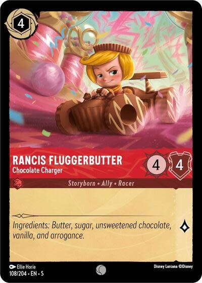 Rancis Fluggerbutter - Chocolate Charger - 108/204 (Normal, Common)