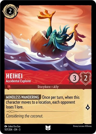 HeiHei - Accidental Explorer - 107/204 (Normal, Uncommon)