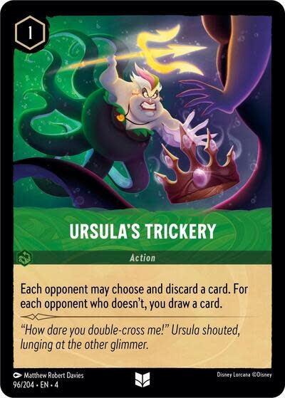 Ursula's Trickery - 96/204 (Normal, Uncommon)
