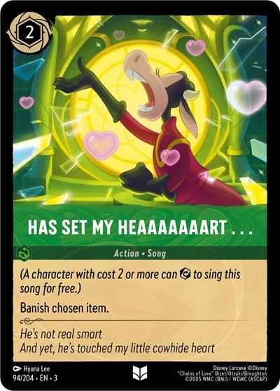 Has Set My Heaaaaaaart . . . - 94/204 (Normal, Uncommon)