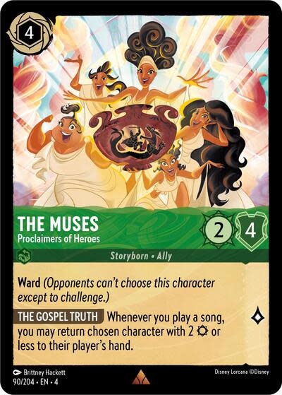 The Muses - Proclaimers of Heroes - 90/204 (Normal, Rare)