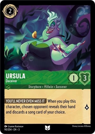 Ursula - Deceiver - 90/204 (Normal, Uncommon)