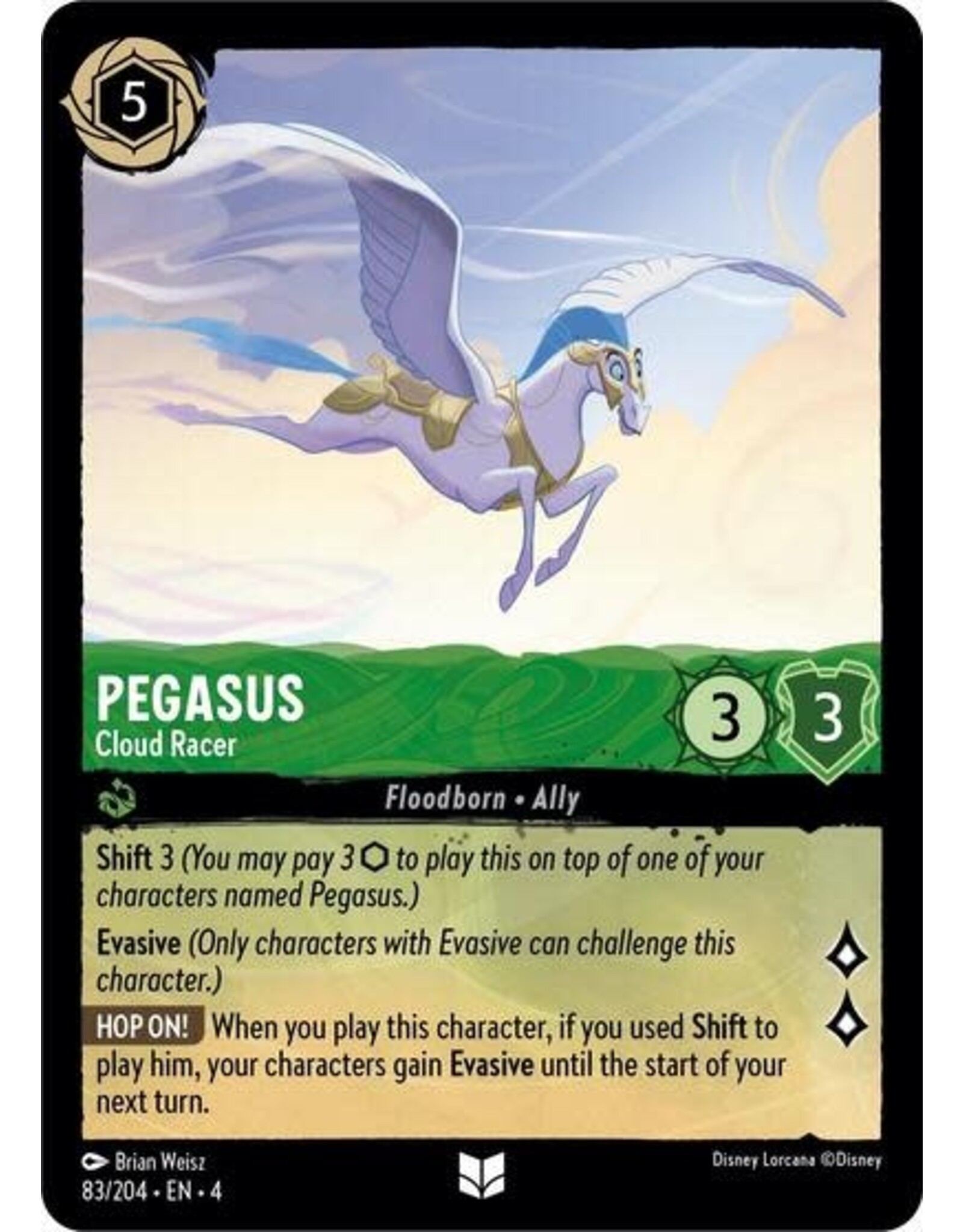 Pegasus - Cloud Racer - 83/204 (Normal, Uncommon)