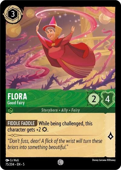 Flora - Good Fairy - 75/204 (Normal, Common)