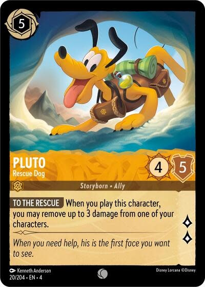 Pluto - Rescue Dog - 20/204 (Normal, Common)