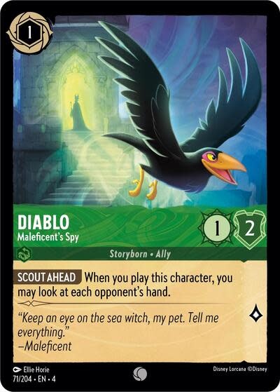 Diablo - Maleficent's Spy - 71/204 (Normal, Common)