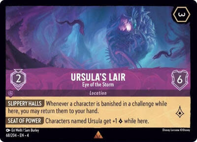 Ursula's Lair - Eye of the Storm - 68/204 (Normal, Rare)