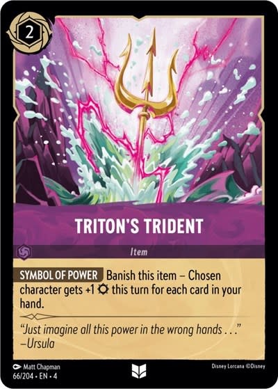 Triton's Trident - 66/204 (Normal, Uncommon)