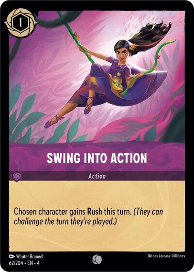 Swing into Action - 62/204 (Normal, Common)