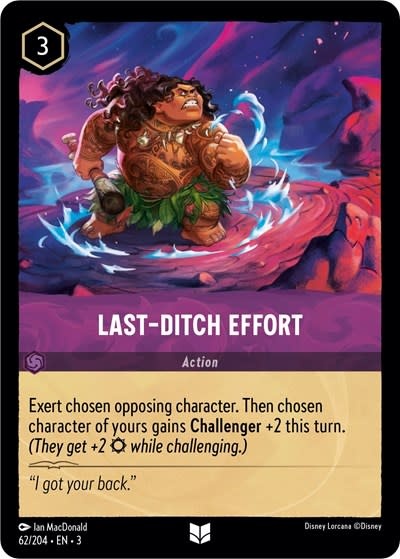 Last-Ditch Effort - 62/204 (Normal, Uncommon)