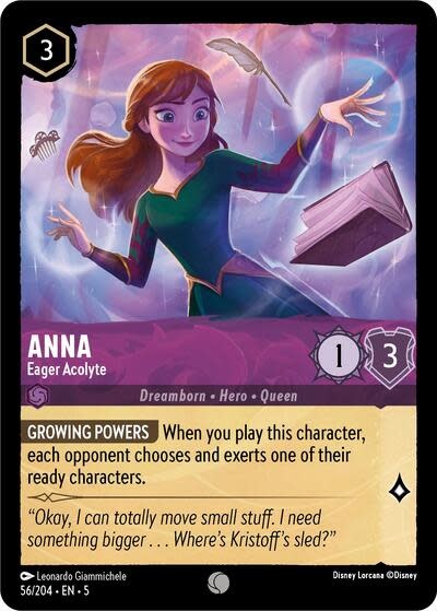 Anna - Eager Acolyte - 56/204 (Normal, Common)