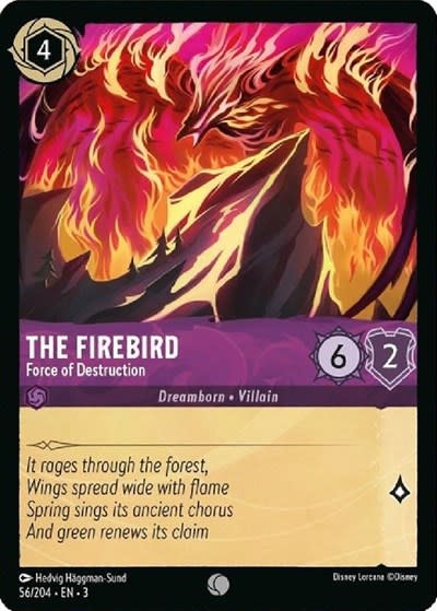 The Firebird - Force of Destruction - 56/204 (Normal, Common)