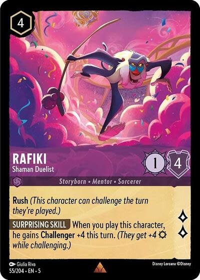 Rafiki - Shaman Duelist - 55/204 (Normal, Rare)