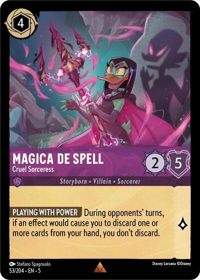 Magica De Spell - Cruel Sorceress - 53/204 (Normal, Rare)