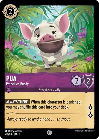 Pua - Potbellied Buddy - 53/204 (Normal, Common)