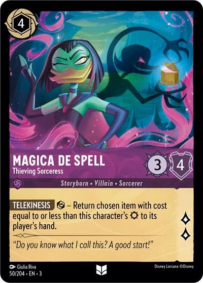 Magica De Spell - Thieving Sorceress - 50/204 (Normal, Uncommon)