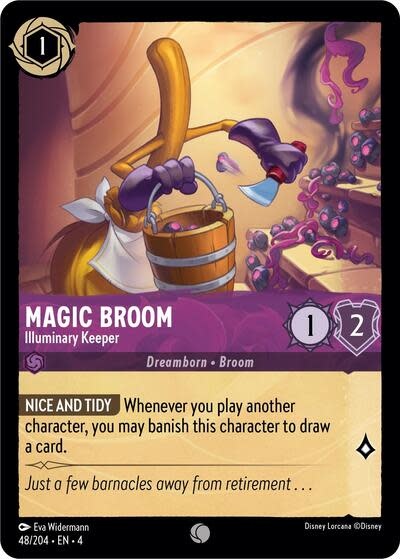 Magic Broom - Illuminary Keeper - 48/204 (Normal, Common)