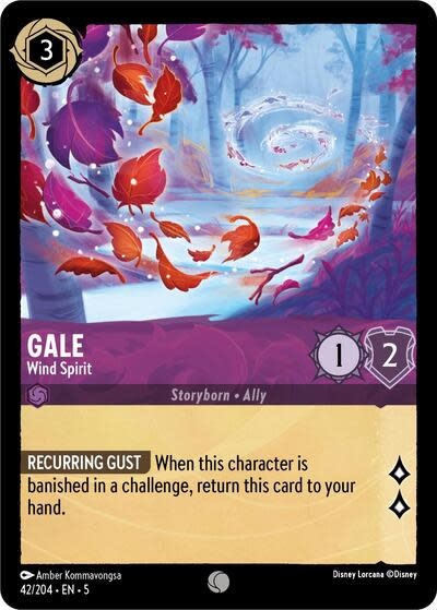 Gale - Wind Spirit - 42/204 (Normal, Common)