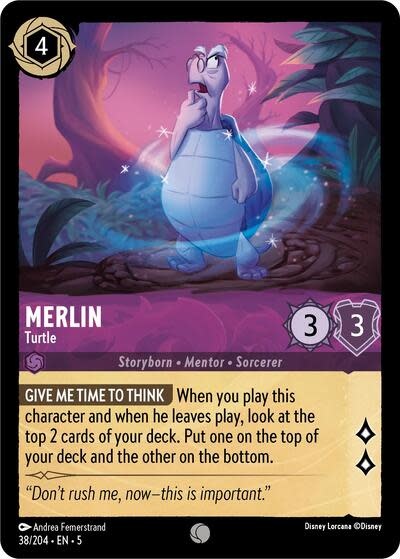 Merlin - Turtle - 38/204 (Normal, Common)