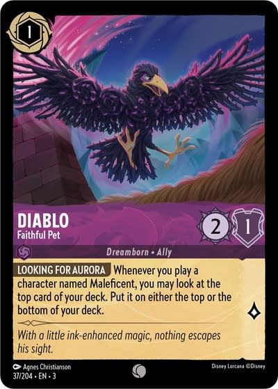 Diablo - Faithful Pet - 37/204 (Normal, Common)